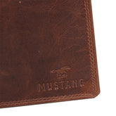 Skórzany Portfel Męski Mustang Udine Wallet Brown 06.101801